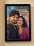 Personalized Couple photo frame with photo